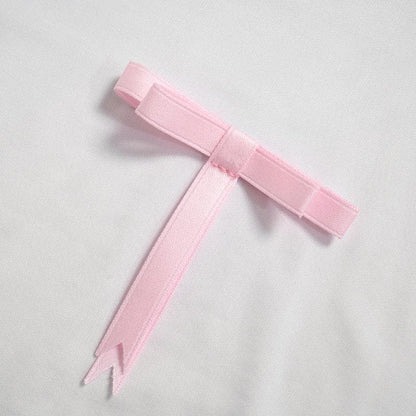 Bowknot contrast high neck long sleeve ruffle top