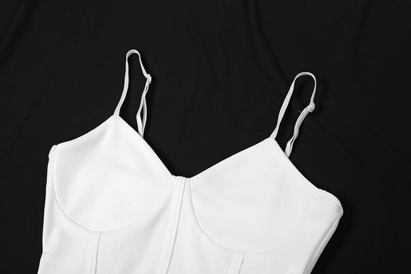 Lace v neck patchwork ruffle solid cami top