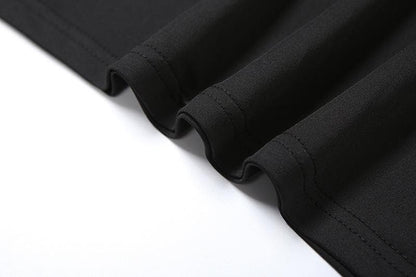 Short sleeve halter one shoulder irregular maxi dress