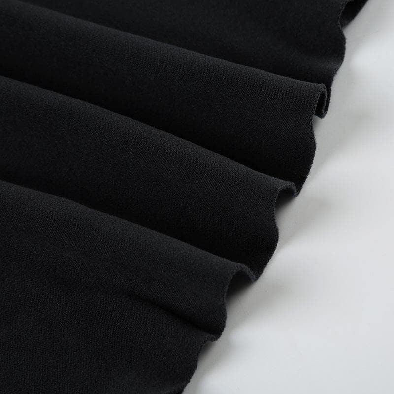 Long sleeve off shoulder solid top