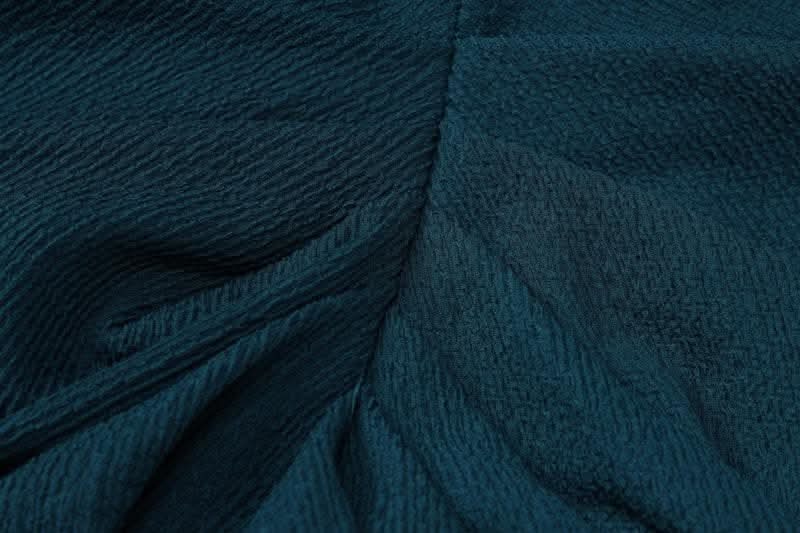 Slit textured sleeveless high neck ruched solid maxi skirt set-final-sale