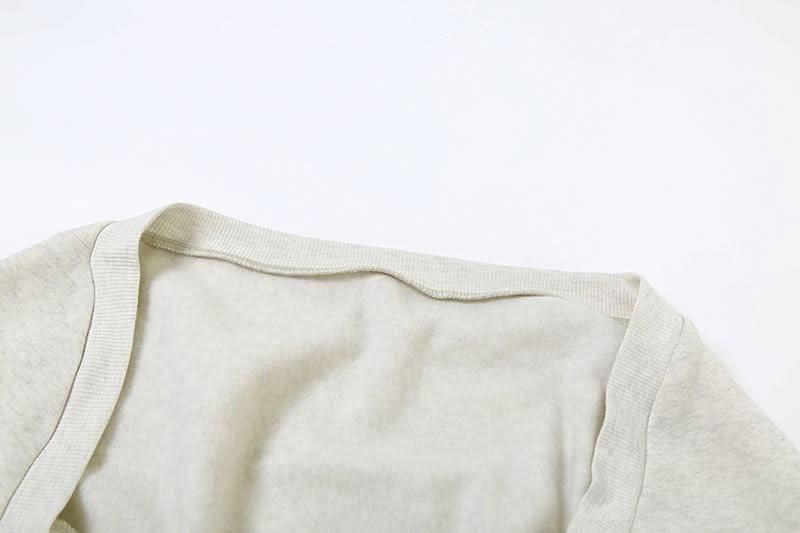 Long sleeve shrug short pant set