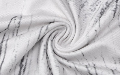 Slit long sleeve contrast o ring u neck maxi dress-final-sale