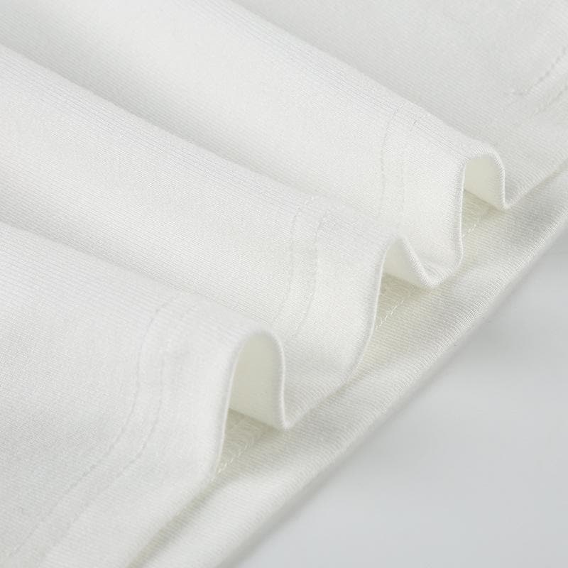 Halter hollow out flower print backless cut out top