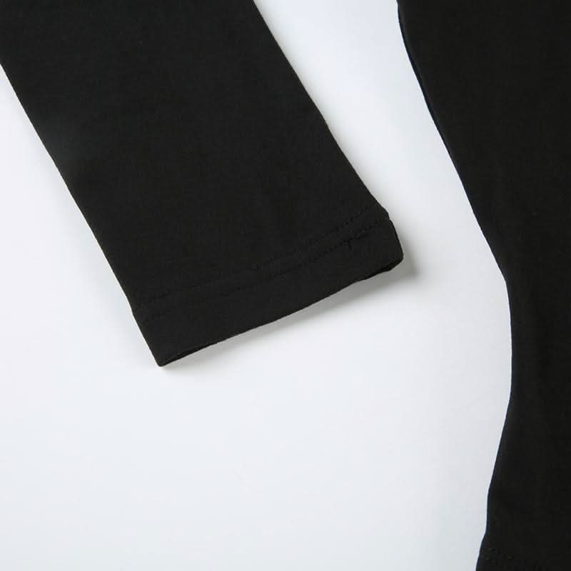 Long sleeve cross back beaded bodysuit