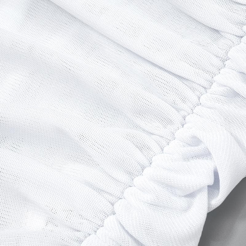 Long sleeve one shoulder ruched high slit maxi dress