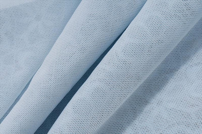 Irregular ruffle rose applique lace A line mini skirt