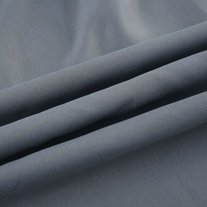 Lace hem button ruched low rise straight leg pant