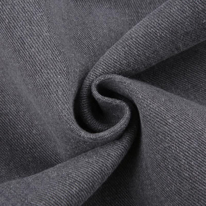 Contrast denim star pattern zip-up pocket jeans-final-sale