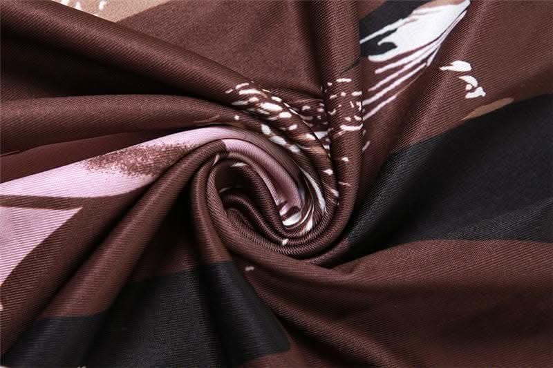 Print ruched backless hollow out tube cut out maxi dress-final-sale