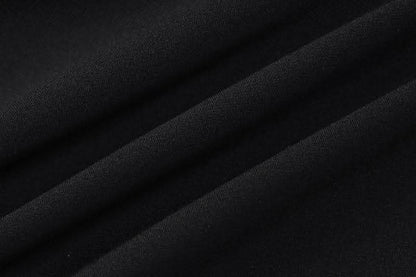 Lace up irregular long sleeve hollow out backless cut out maxi dress-final-sale