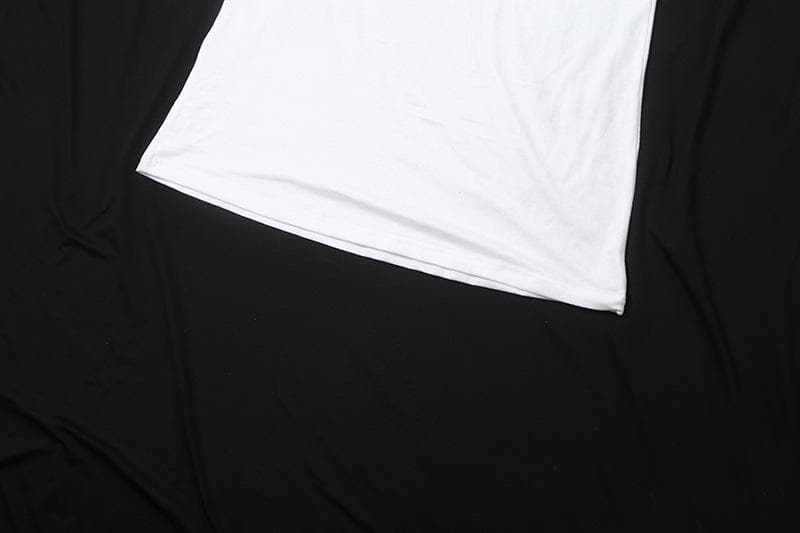 Short sleeve irregular one shoulder maxi dress