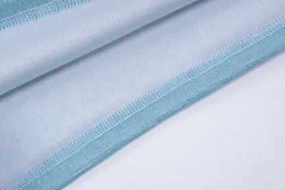 Textured solid backless sleeveless tube maxi dress-final-sale