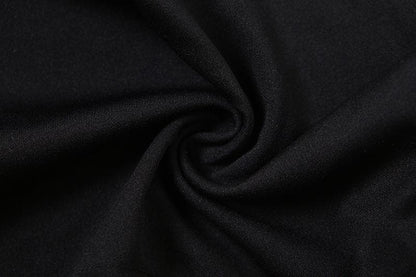 Halter flower applique solid hollow out cut out top