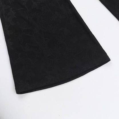 Halter hollow out self tie jumpsuit