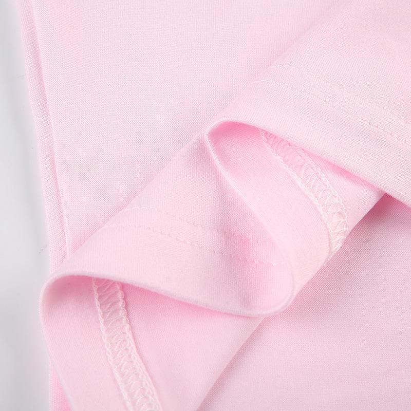 Long sleeve bowknot sweetheart neck ruffle top