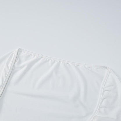 Hollow out self tie solid long sleeve cross front cut out maxi dress