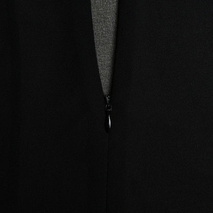 Long sleeve off shoulder ruched see through mesh maxi dress- Final Sale