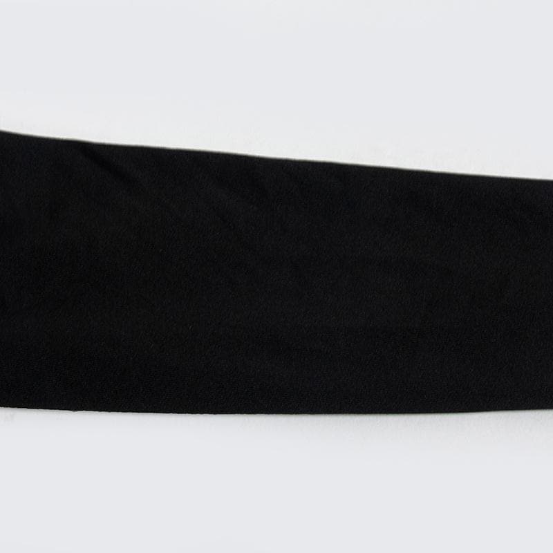 Solid o ring long sleeve v neck hollow out cut out maxi dress