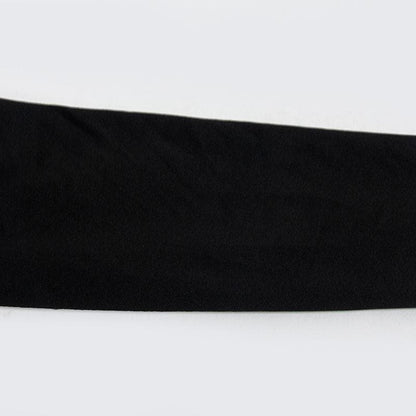 Solid o ring long sleeve v neck hollow out cut out maxi dress