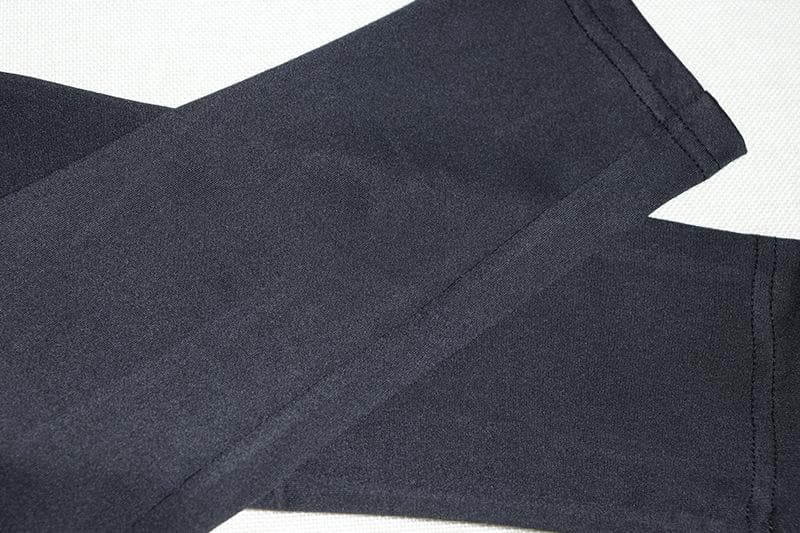 Long sleeve hollow out zip-up solid jumpsuit