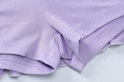 Long sleeve gloves shrug 3 piece cami pant set