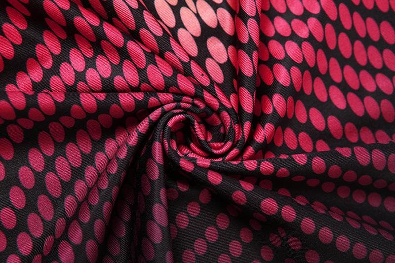 One Shoulder Drawstring Ruched Geometric Print Mini Dress