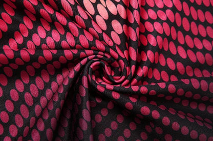 One Shoulder Drawstring Ruched Geometric Print Mini Dress