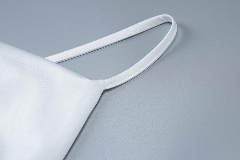 Print cowl neck slit cross back cami maxi dress