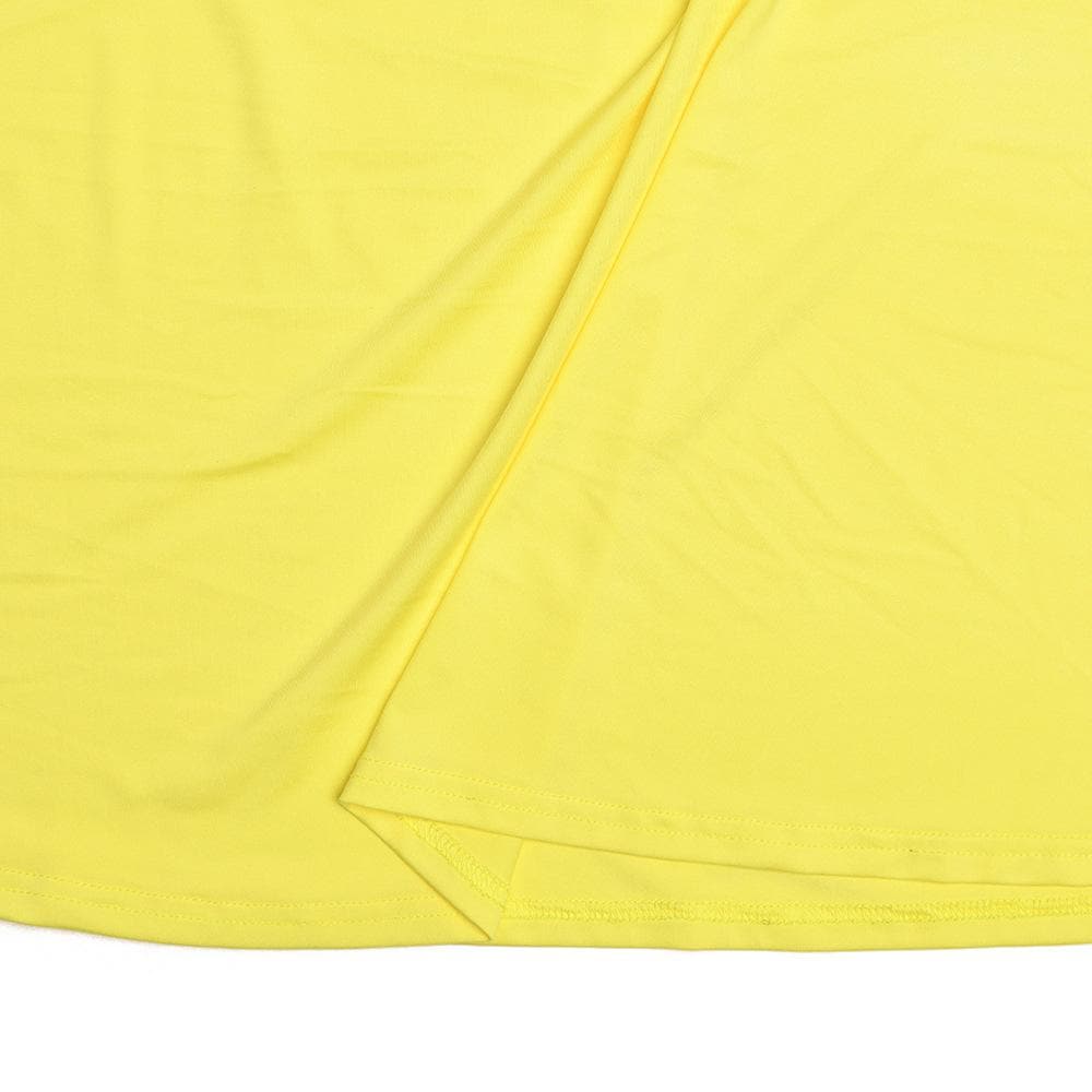 Sleeveless crewneck ruched knotted solid maxi dress