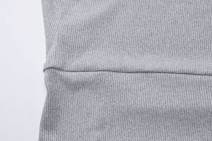 Off shoulder long flared sleeve drawstring ruched midi dress