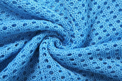 Halter knitted flower pattern see through maxi dress