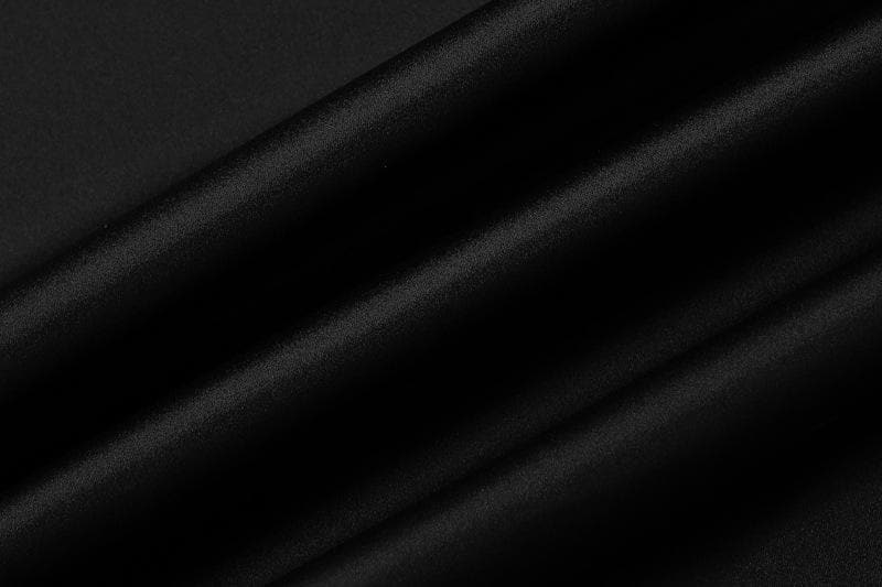 Halter cowl neck button ruched satin backless maxi dress