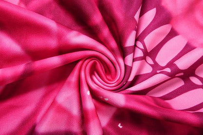 Flower print lace hem cami maxi dress