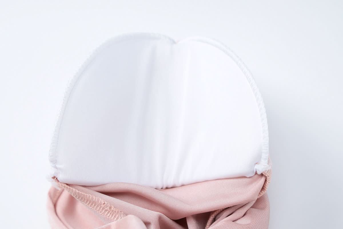 Long sleeve padded ruched maxi dress