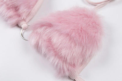 Furry Bra Top
