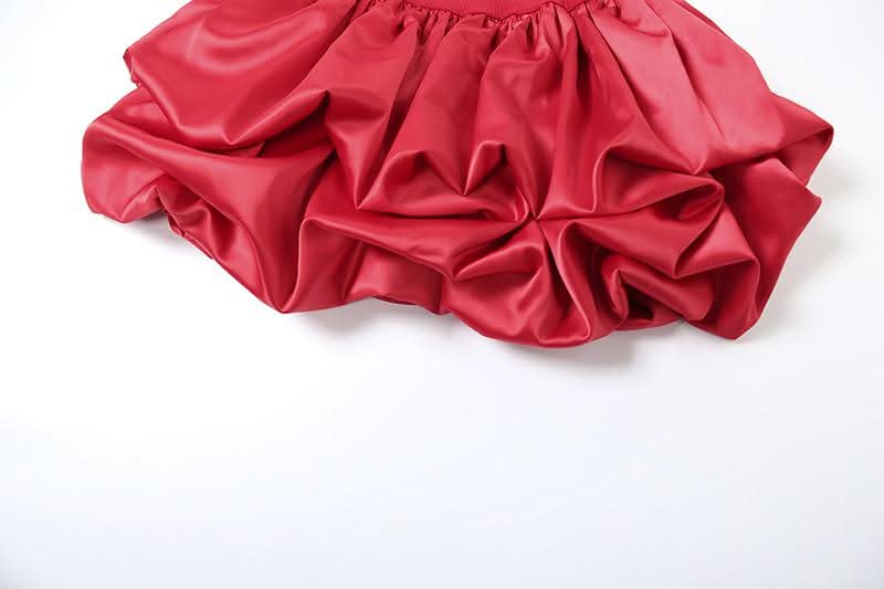 Square neck backless cami mini dress