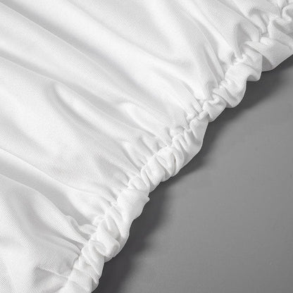 Button ruched solid halter backless crop top