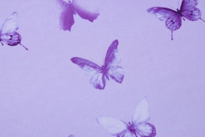 Butterfly print ruched cami maxi dress