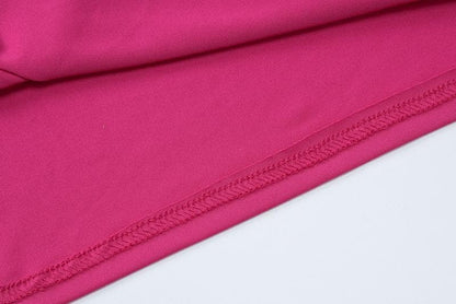 High slit ruched cross back solid cami maxi dress