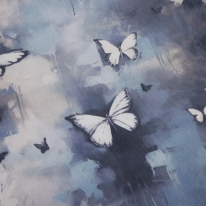 Butterfly print self tie cami maxi dress