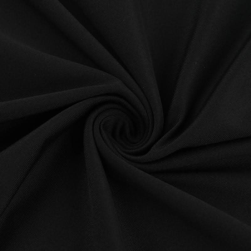 Beaded slit backless contrast tube maxi dress