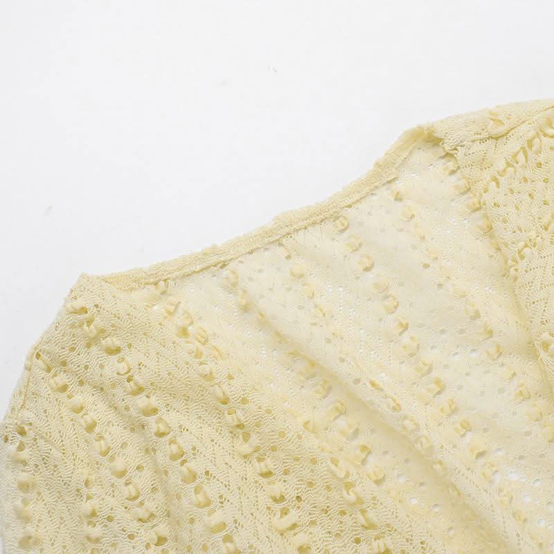 Cowl neck long sleeve irregular hollow out cut out top