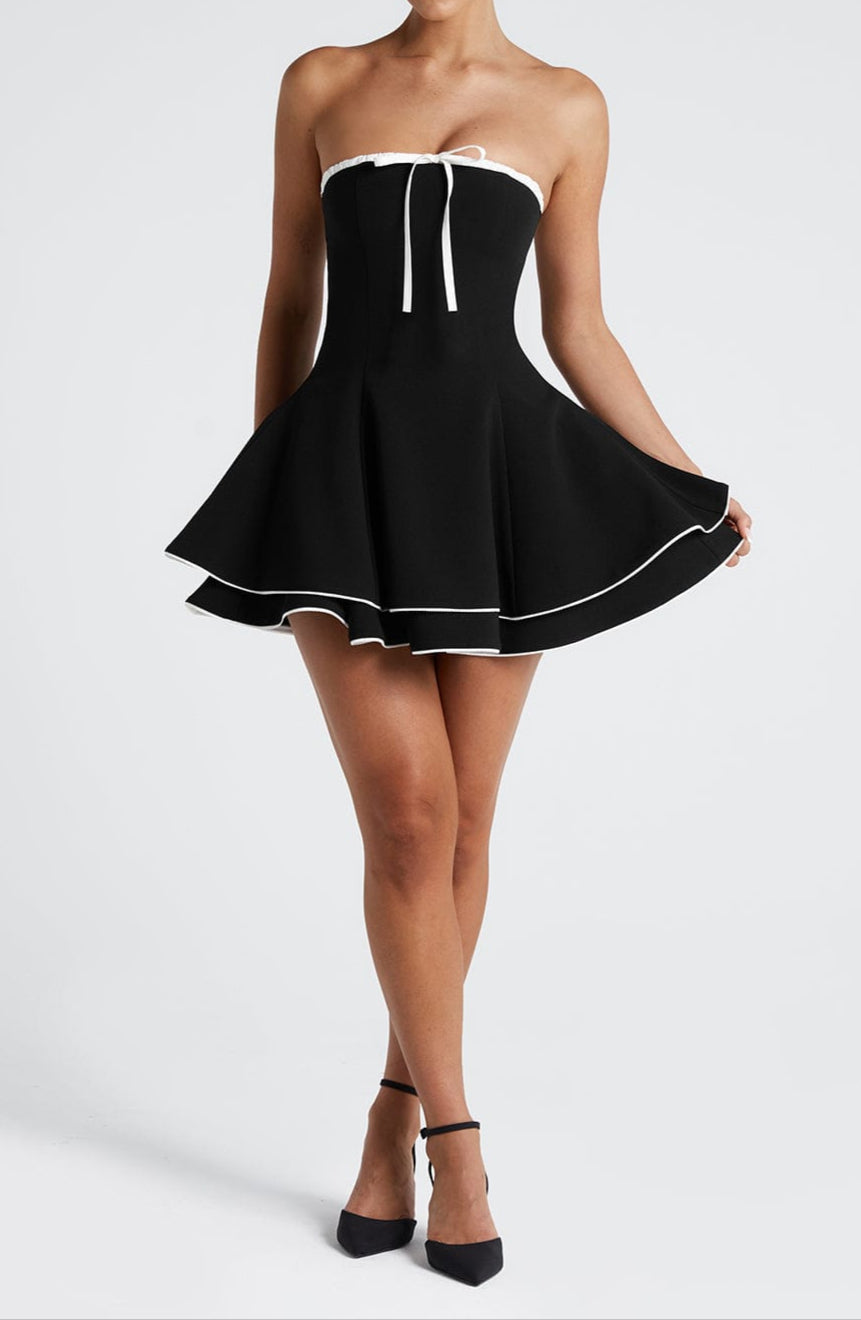 Fernanda Mini Dress - Black