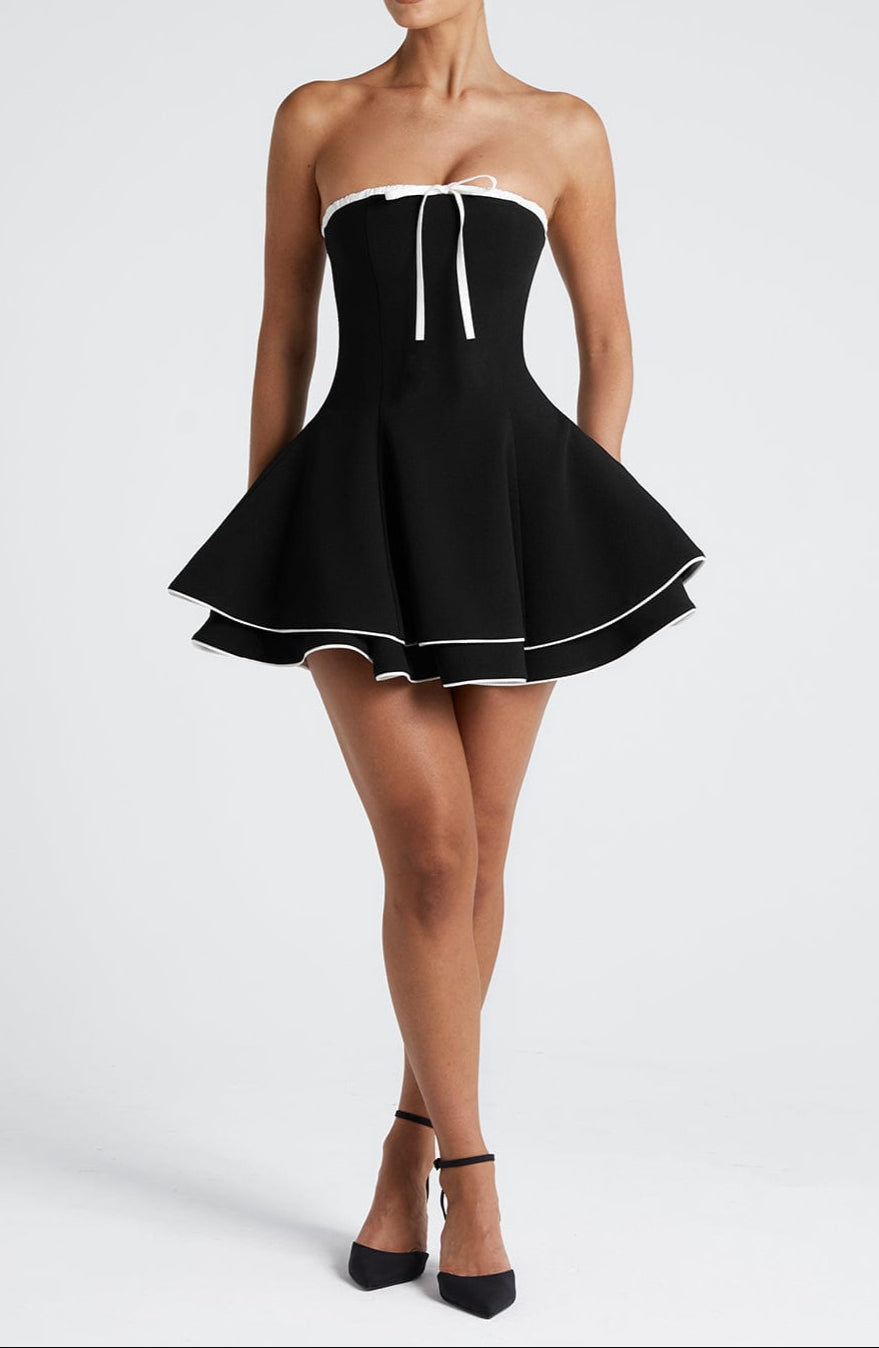 Fernanda Mini Dress - Black