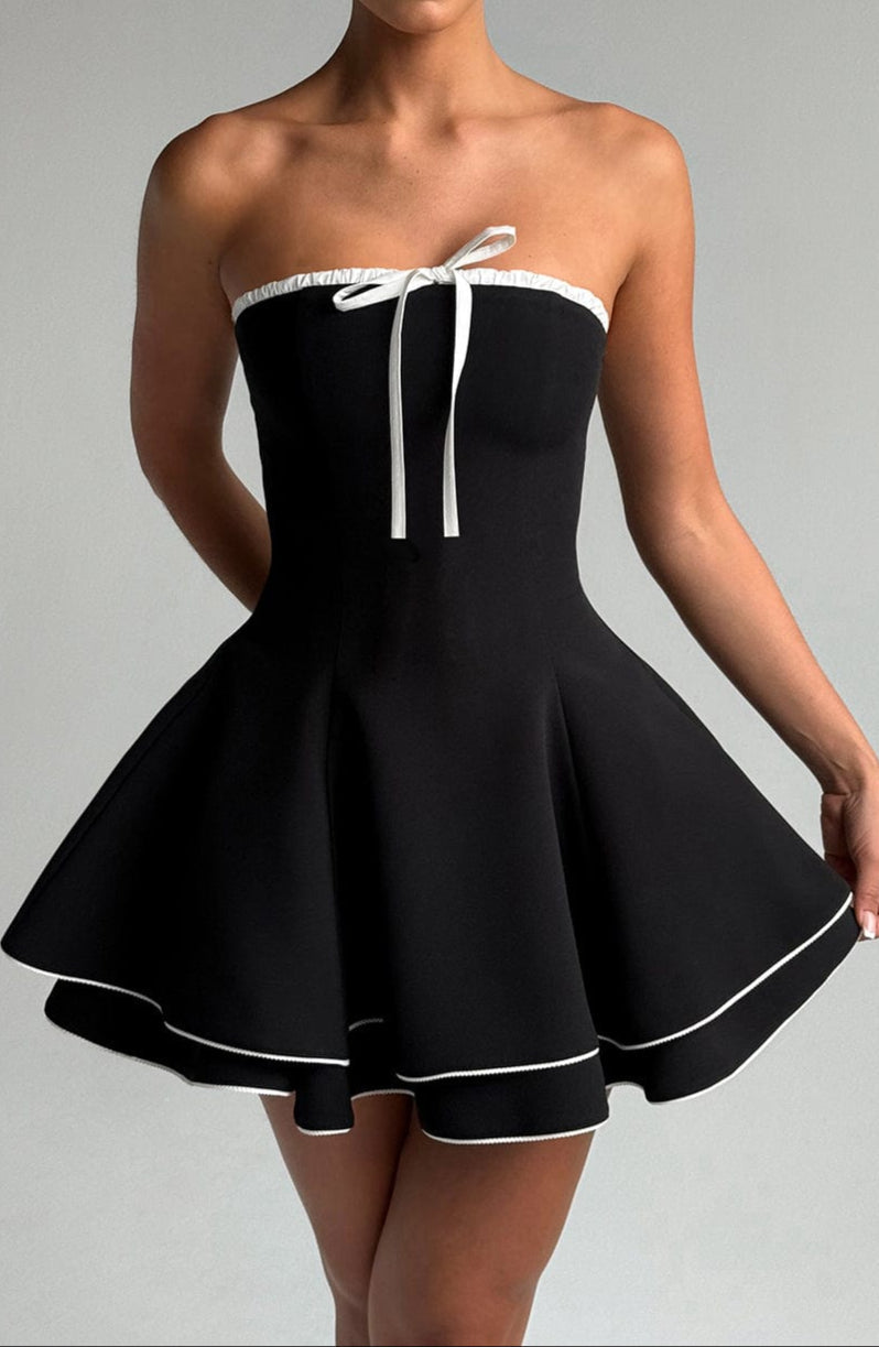 Fernanda Mini Dress - Black