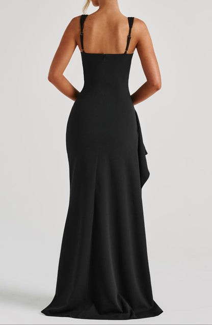 Julieta Maxi Dress-Black