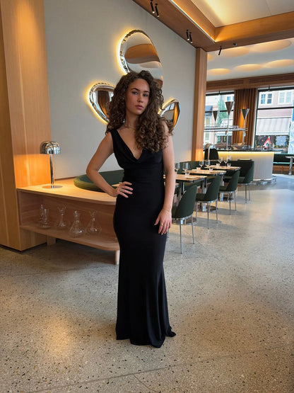 Emily | backless maxi dress