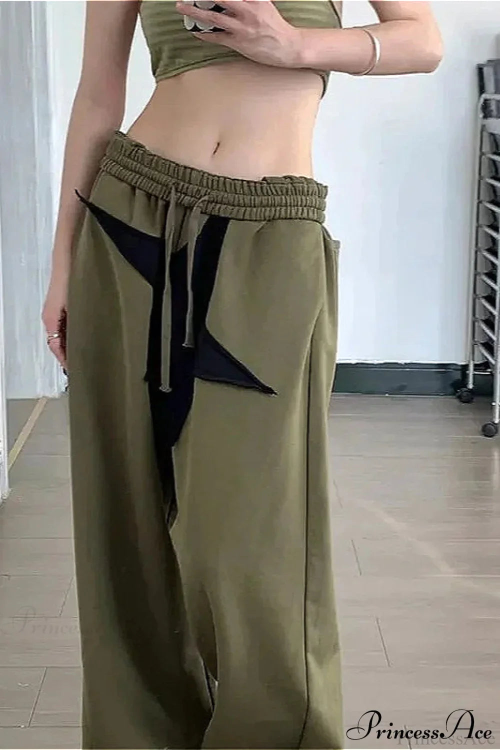 Korean Star Patch Clearance Pants