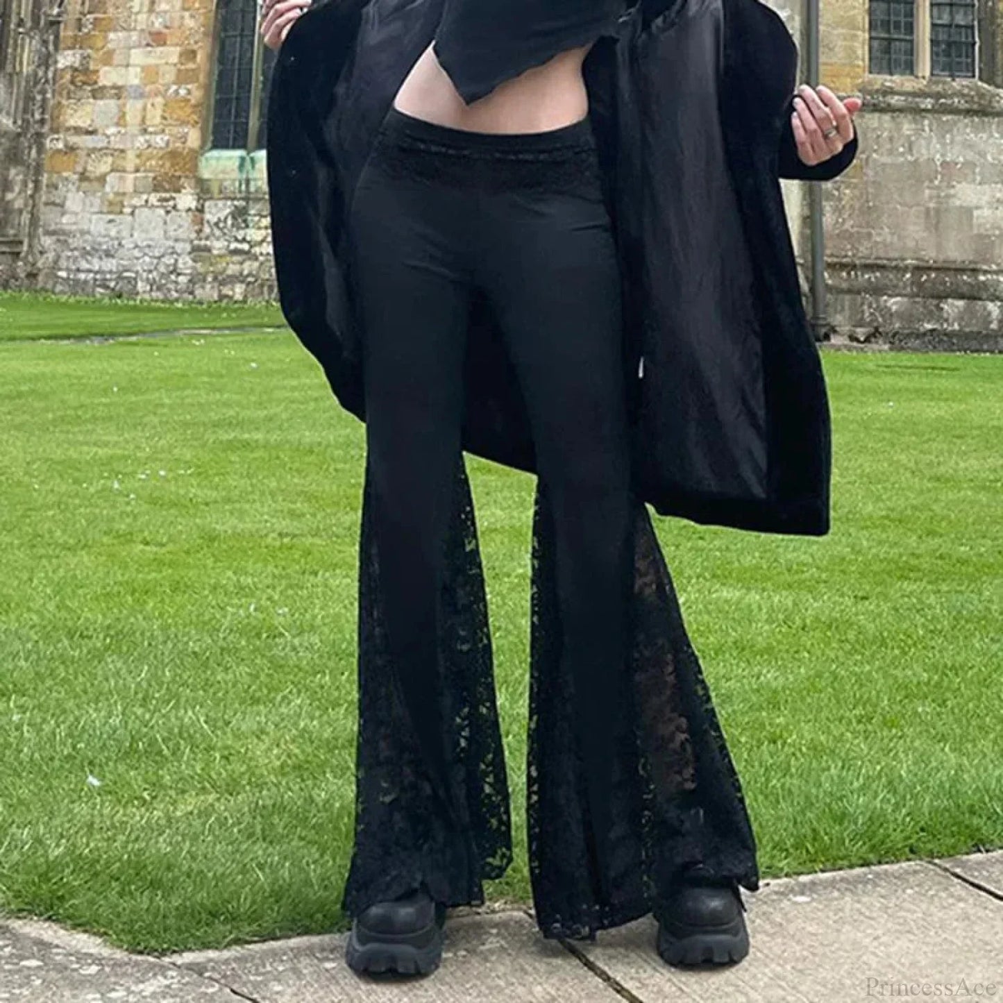 Lace Patchwork Mysterious Pant